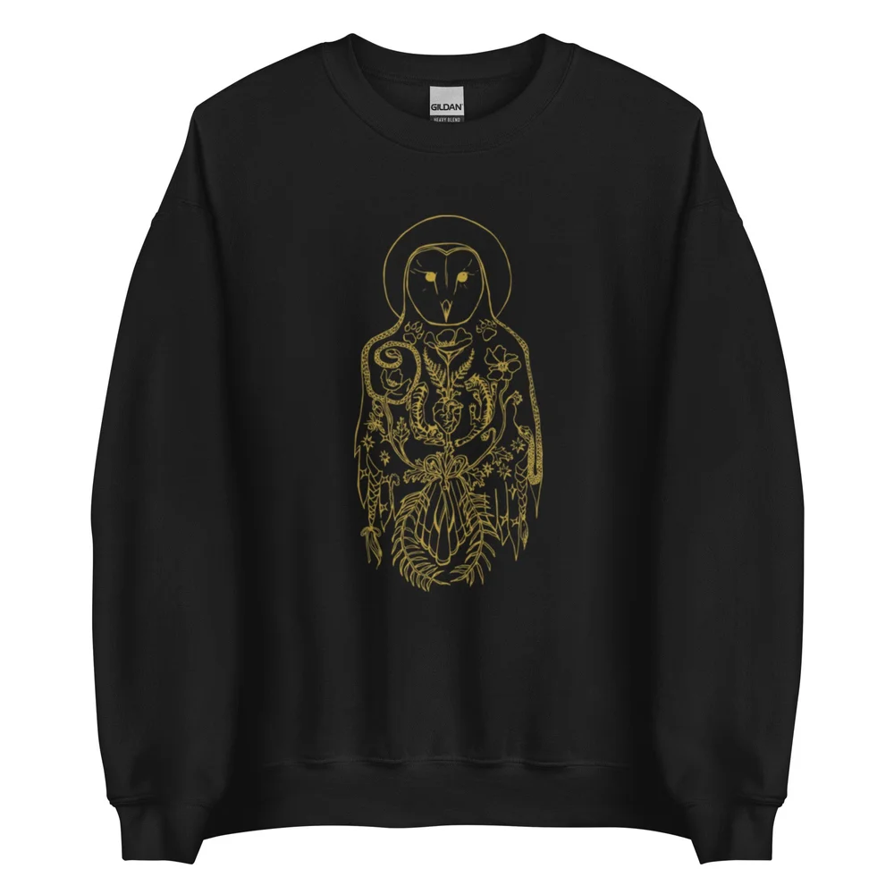 Unisex Owl Sweatshirt — Rosemary Scanlon