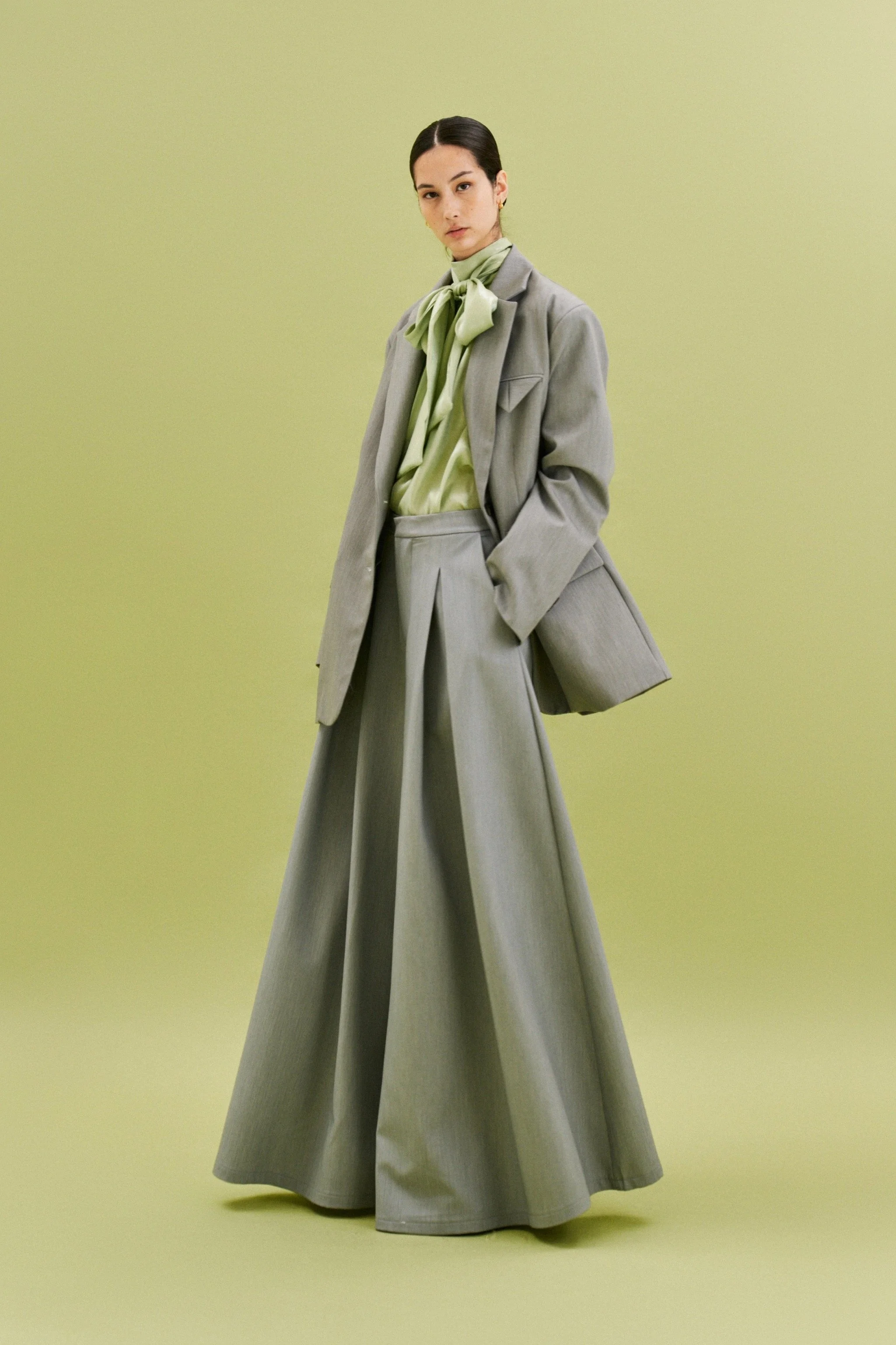 Extra Wide Trousers - Grey PRE-SALE