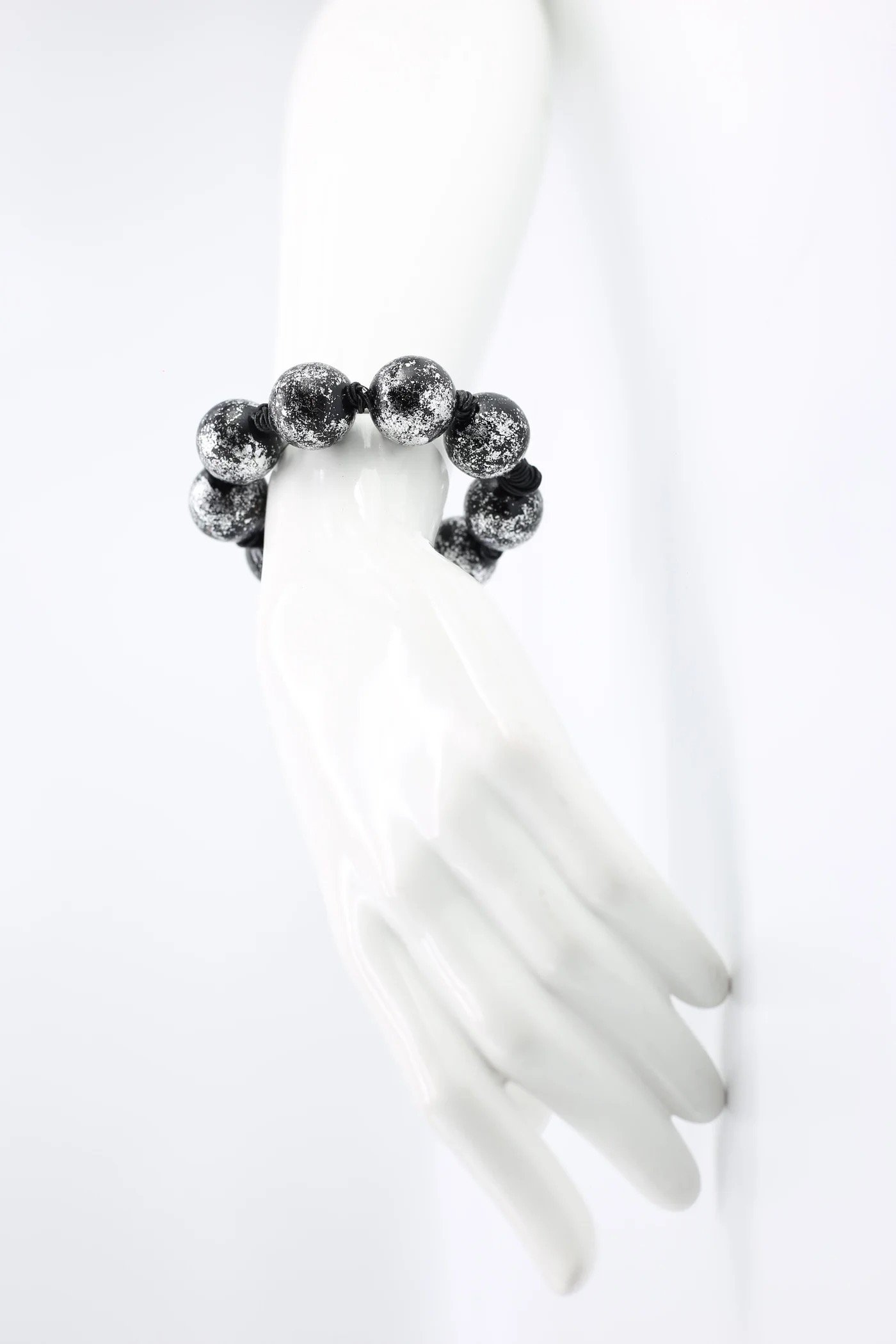 Hand gilded Bracelet - Silver