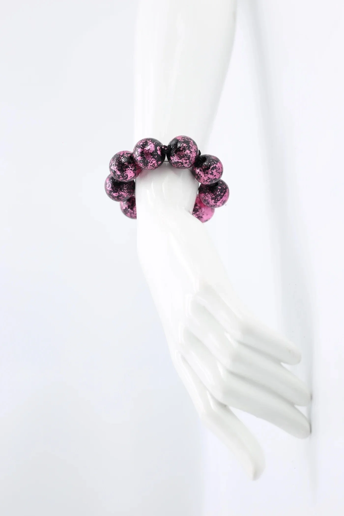 Hand gilded Bracelet - Pink