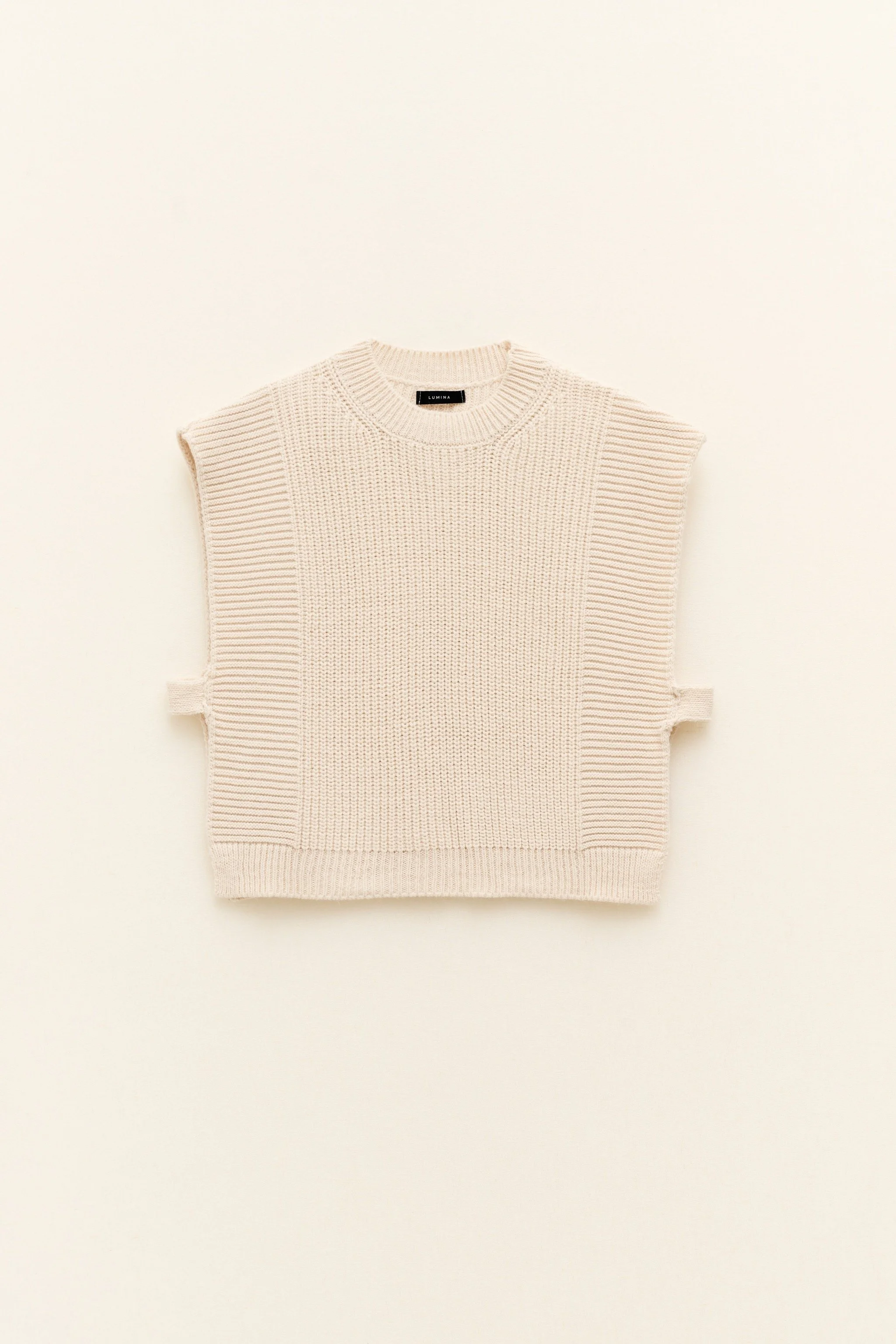 Open Vest - Off-White PRE-SALE