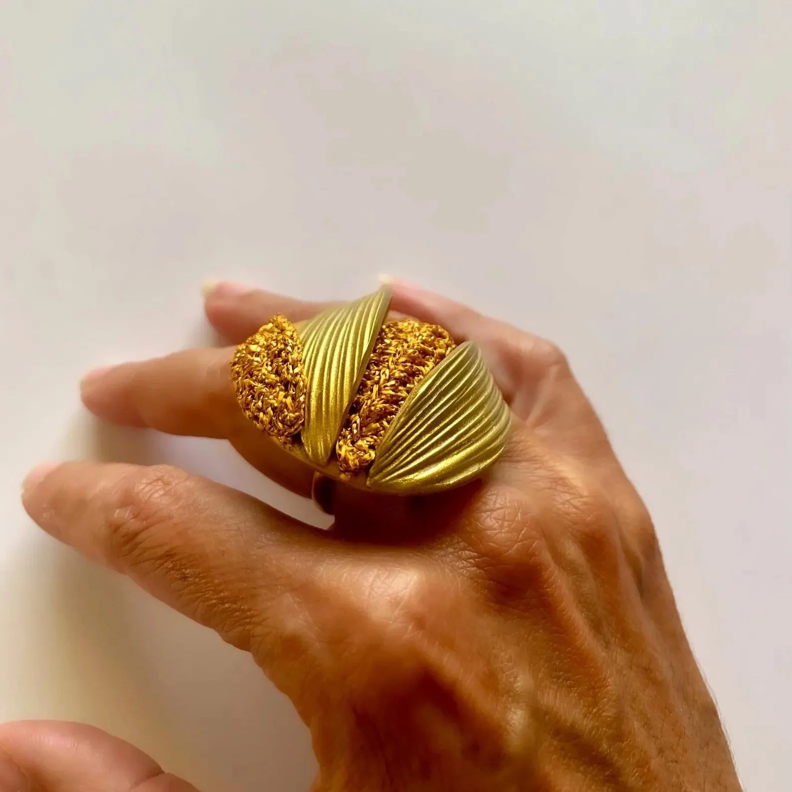 Crochet Flower Ring