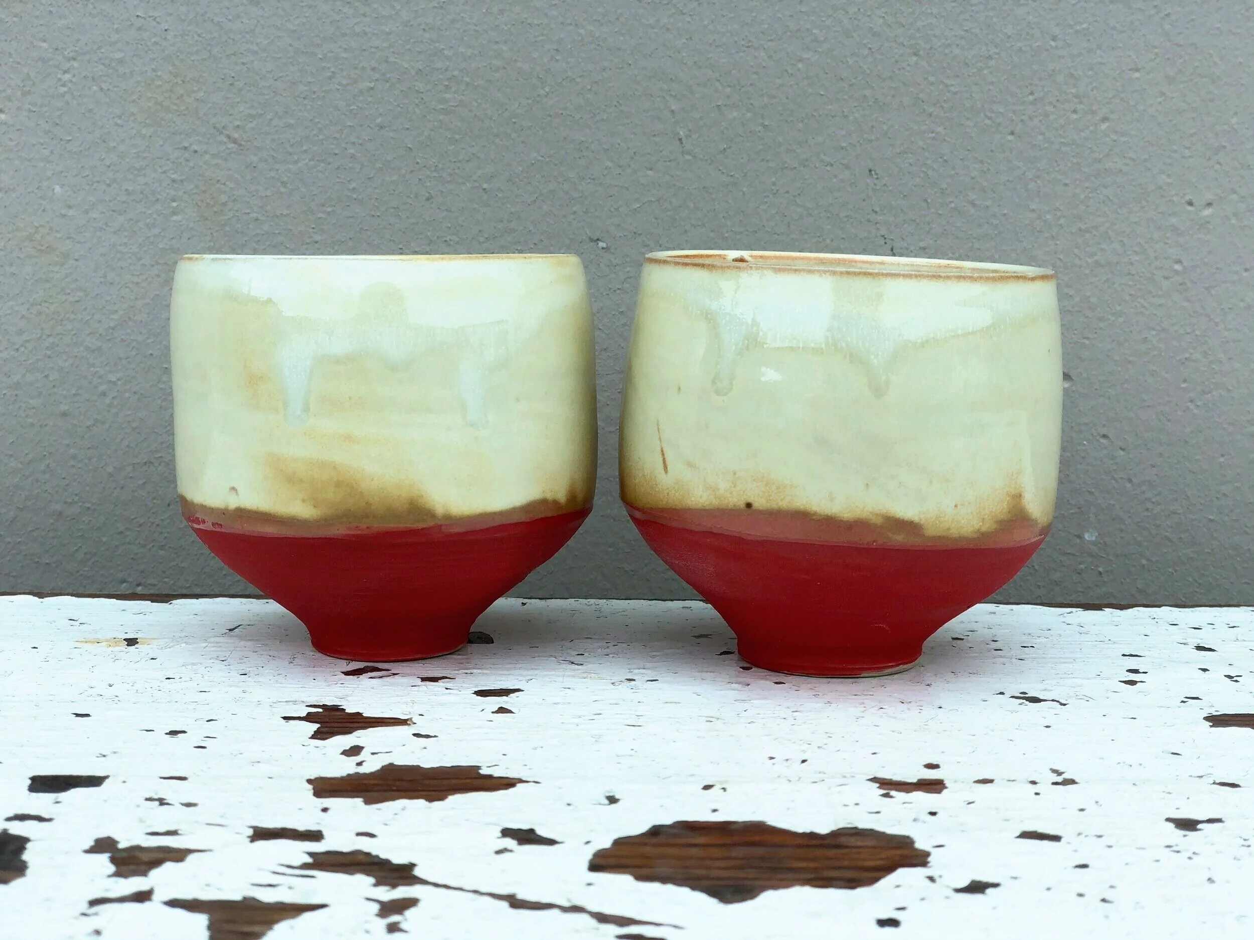 Red Salt Cups                                                          Price Choices:  $30 (Pinched)  — $40  (Got Savings) —$55  (Art Budget) Size:  A Regular Apple  In Stock: 0