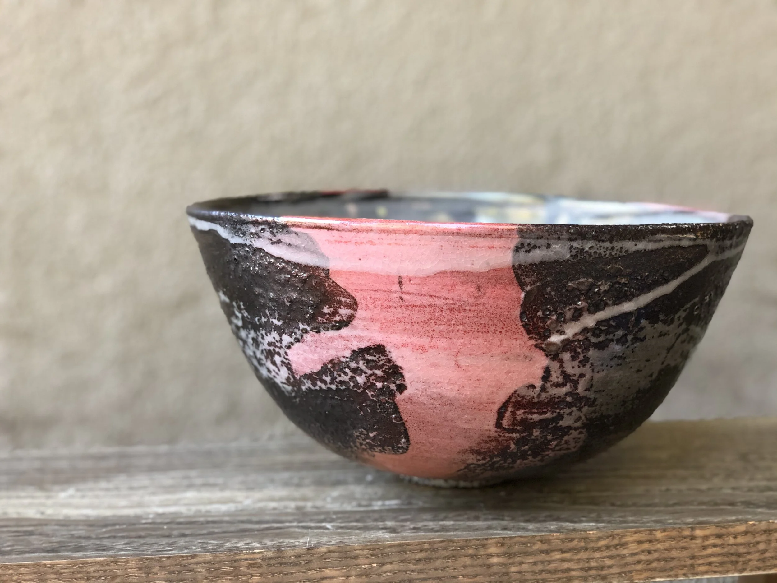 Crystalized Bowl Price Choices: $115 — — $ 135 — — $160 Size: Dinner Party and Display Bowl