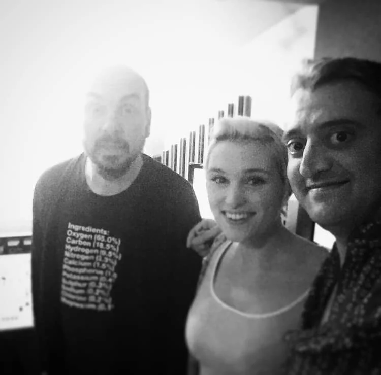  18th June 2019: Wrapping up the inaugural Rose&amp;Cloud studio session with Dan Rowley. 