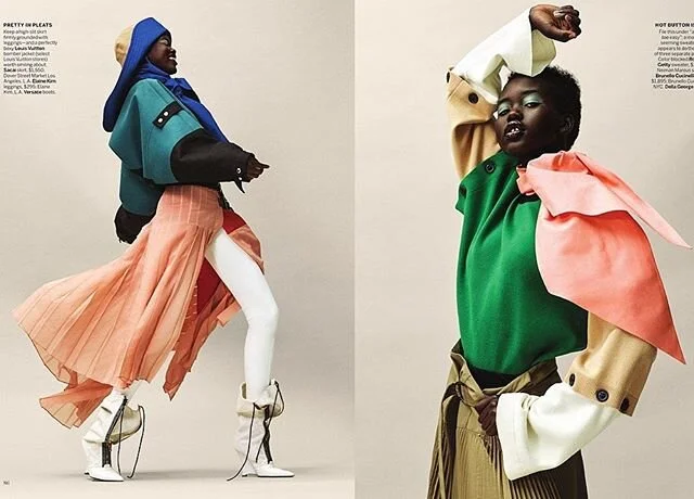 @adutakech for @voguemagazine by @josholins @lucindachambers January 2019