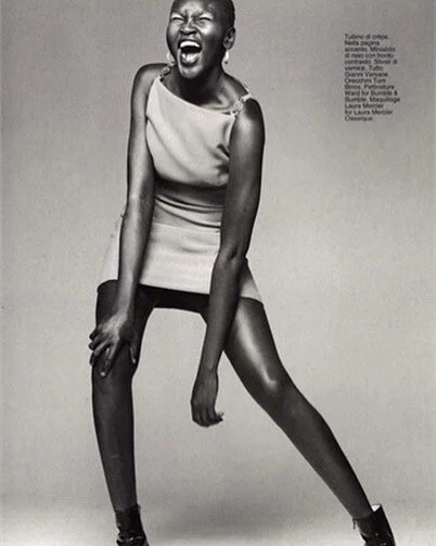 The pioneer @msalekwek for @vogueitalia by #stevenmeisel. 2010. #alekwek  #thesupermodelproject