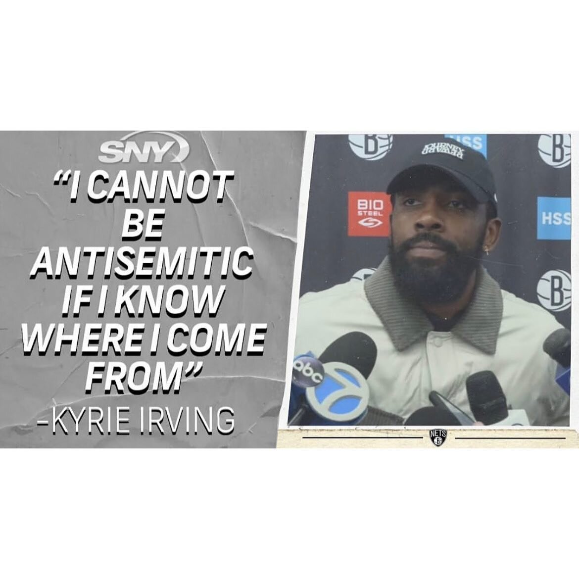 Skriver om NBA-stj&auml;rnan Kyrie Irvings delande av en grovt antisemitisk film, dramat som uppst&aring;tt &amp; v&aring;gen av antisemitism som f&ouml;ljt.  G&aring;r ocks&aring; igenom vad som utm&auml;rker specifikt svart amerikansk antisemitism,