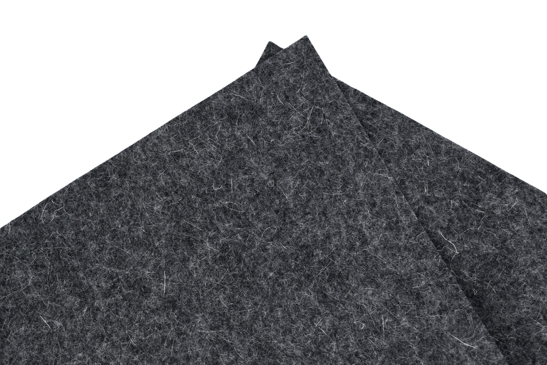 Natural Dark Grey Felt Sheet