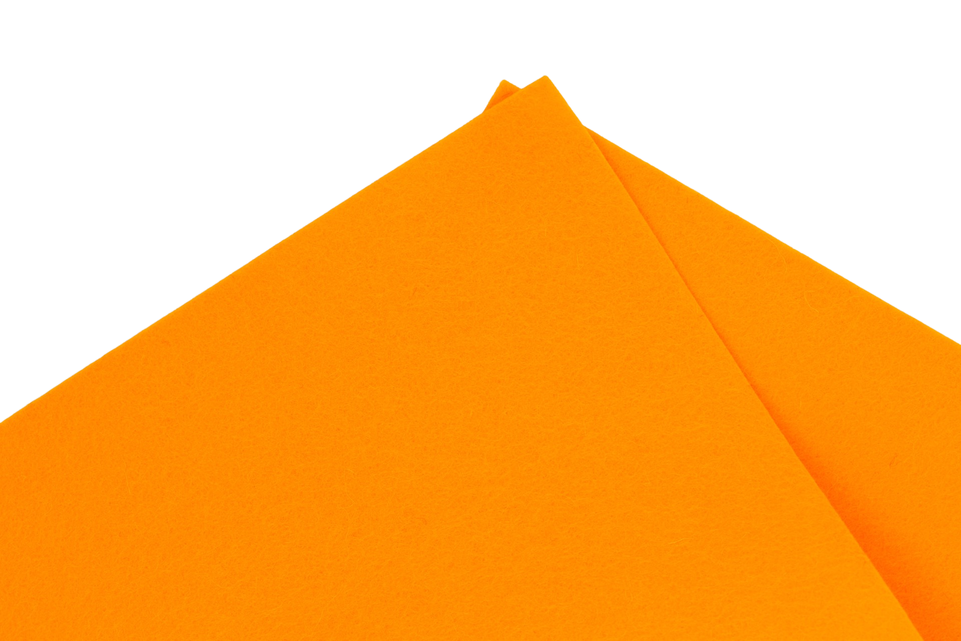 Tangerine Felt Sheet