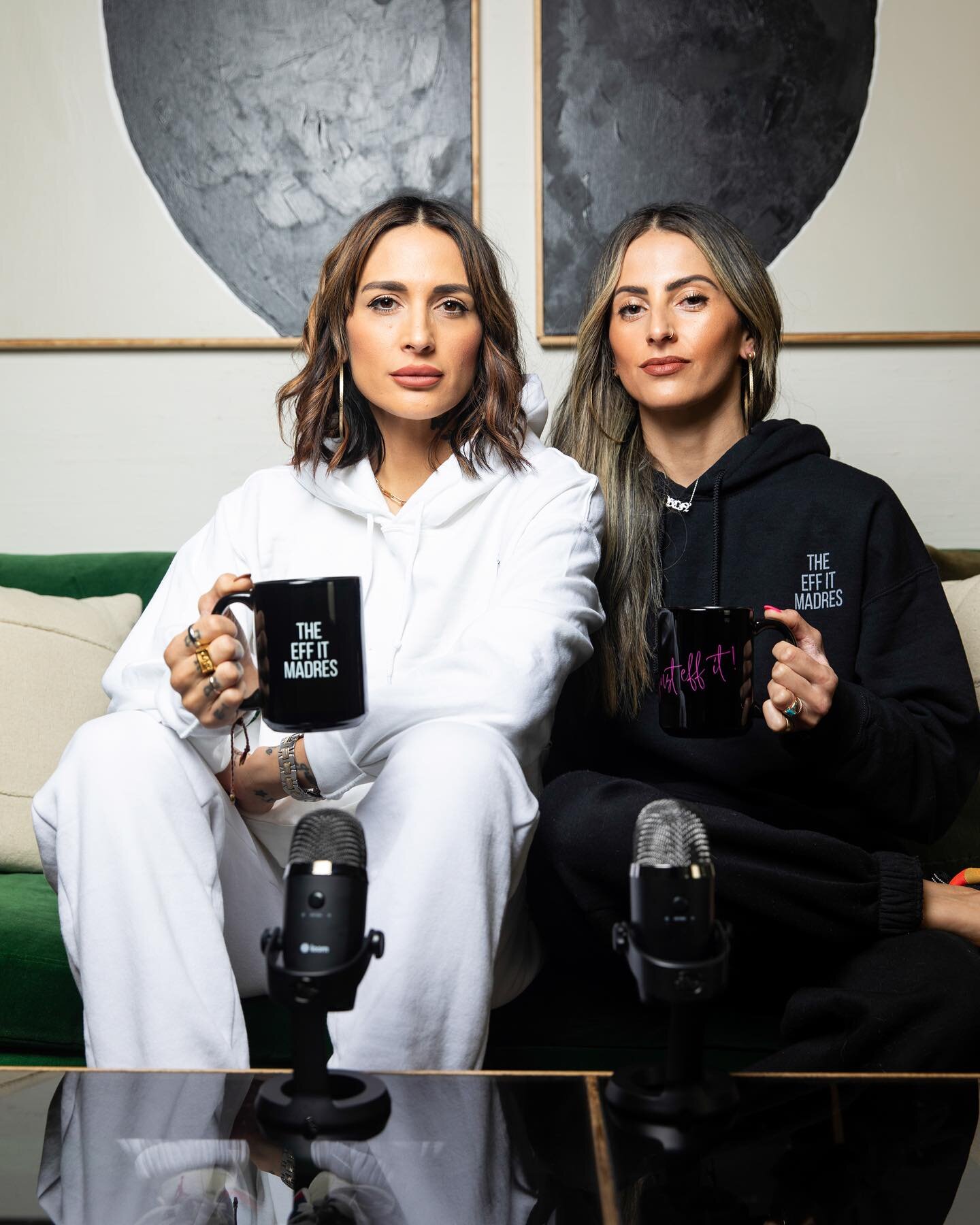 Carla and Romi are two empowered women, empowering women and have such a wonderful mission. Shooting content with these inspiring, motivational, and intelligent, podcasters and entrepreneurs, The Eff It Madres, is always a great time and I love seein