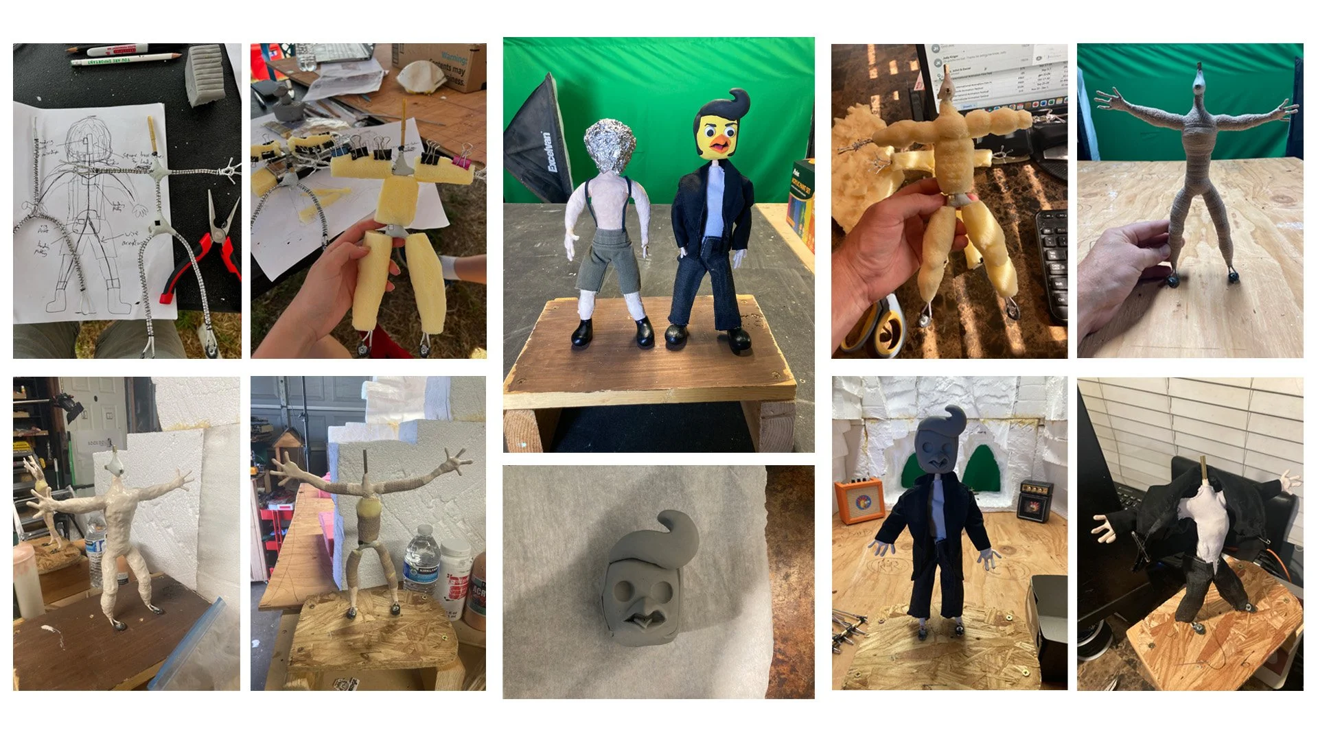 Puppets from Foiled Again music video