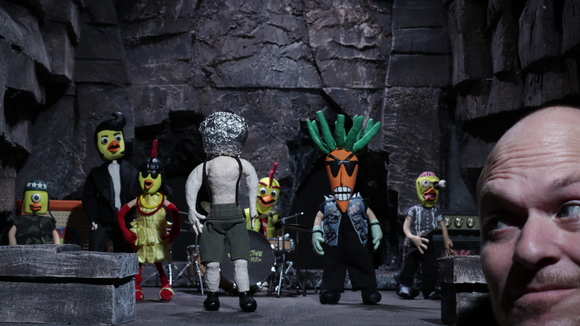 Foiled Again Music Video for Radioactive Chicken Heads