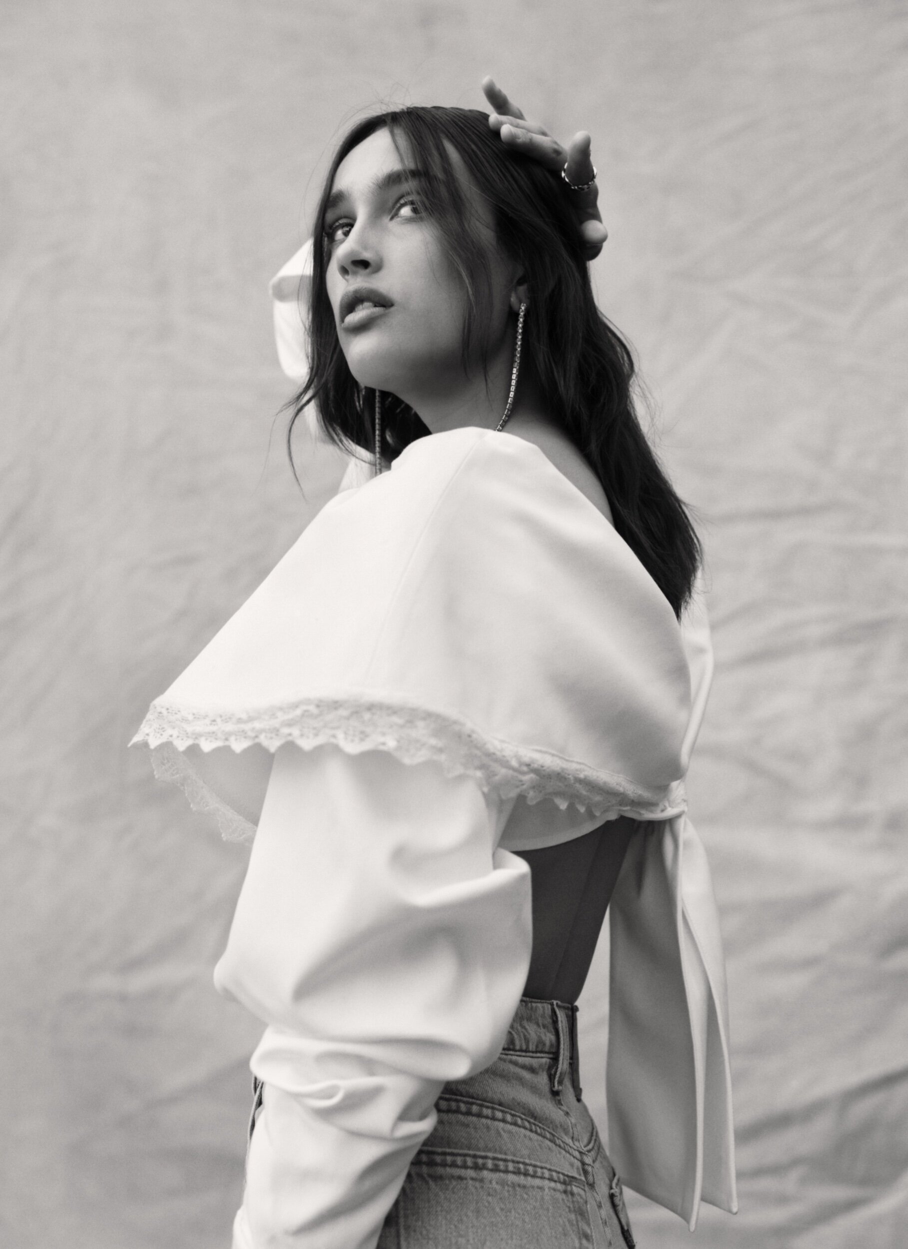 Julia Cordova in Jacquemus