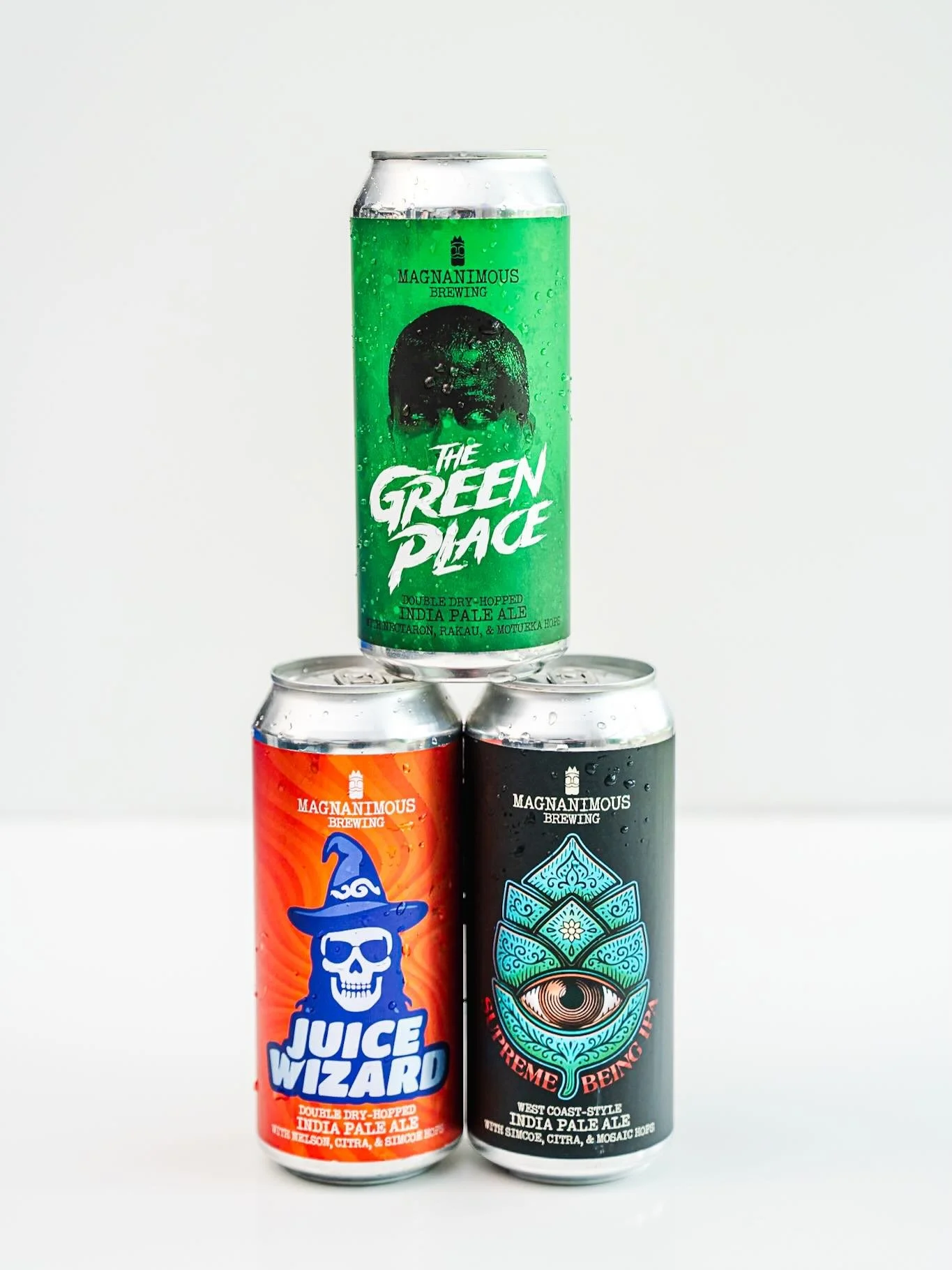 cool off with @magnanimousbrewing 

🥪 Diagnal Cut Gluten Free Peanut Butter and Grape Jelly Sour Ale

🧙&zwj;♀️ Juice Wizard DDH Hazy IPA &mdash; with citra, nelson, and simcoe hops

🧪 The Green Place &mdash; Double Dry-Hopped Hazy IPA &mdash; with