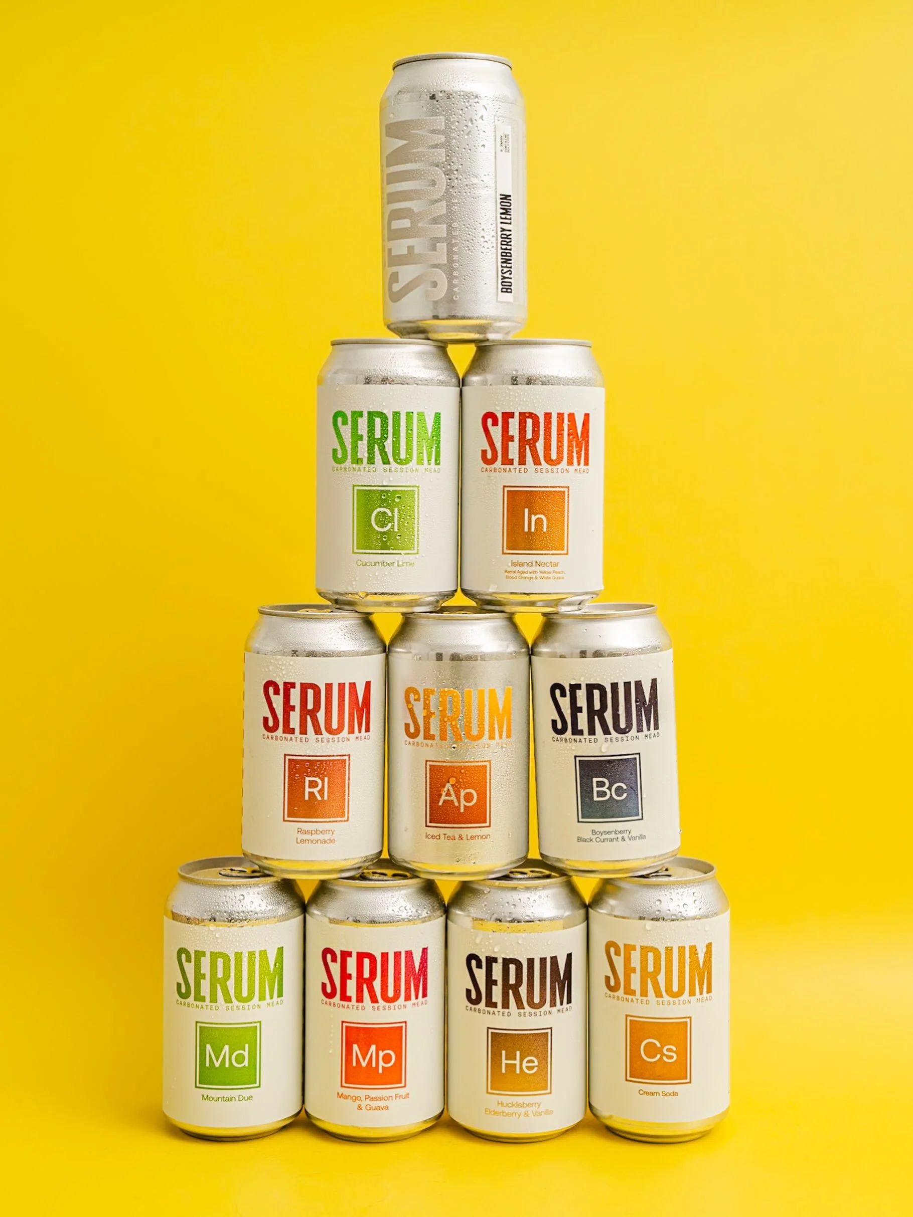 bangers only from @brewlihan 

🍨 Serum: Boysenberry, Black Currant, Vanilla Session Mead

🥒 Serum: Cucumber Lime Session Mead

🥤 Serum: Cream Soda Session Mead

🤘 Serum: Dr. Particle Session Mead

🥭 Serum: Mango, Passion Fruit, Guava Session Mea