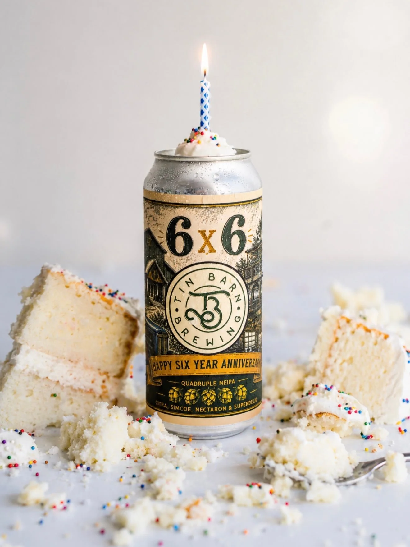 some serious birthday beer collabs @tinbarnbrewing 

All Streets Everything &mdash; Collaboration with @otherhalffingerlakes  @trilliumbrewing &mdash; Hazy IPA &mdash; with Citra, Crystal Citra, Crystal Nectaron, Motueka, Wailea Hop Kief. 👉 Untappd 