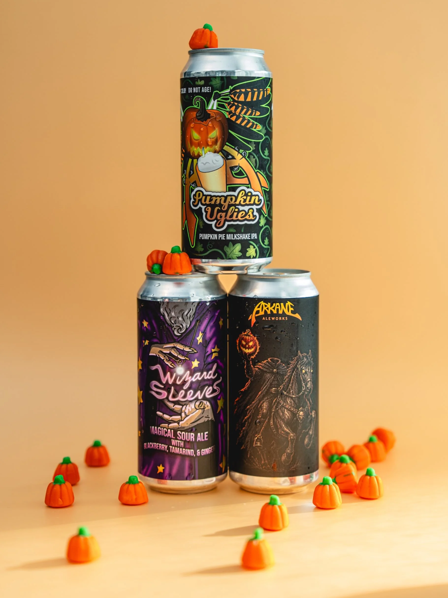 @arkane_aleworks coming in HOT with the fall flavors. who&rsquo;s ready for pumpkin? 

🎃 Pumpkin Uglies &mdash; Pumpkin Pie Milkshake IPA

👹 Monster Jam: Headless Horseman &mdash; Smoothie Style Sour &mdash; with pumpkin, plum, apricot &amp; spices