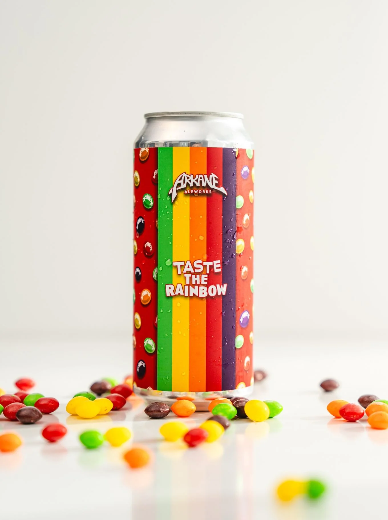 @arkane_aleworks is really popping off in the shop this wknd. 

🏝️ Dry Land Is Not A Myth &mdash; West Coast IPA

🍊 Tangerine Dreams &mdash; Tangerine IPA &mdash; with Citra, Mosaic, Strata and Rakau hops

🌈 Taste The Rainbow &mdash; Skittles Sour