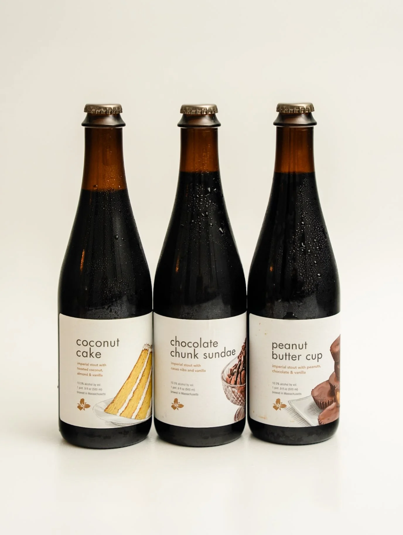 our favorite kind of october treat from @trilliumbrewing 

🥜 Peanut Butter Cup Imperial Stout &mdash; with Peanut Butter, Chocolate and Vanilla 

🍫 Chocolate Chunk Sundae Imperial Stout &mdash; with Cacao Nibs &amp; Vanilla

🥥 Coconut Cake Imperia