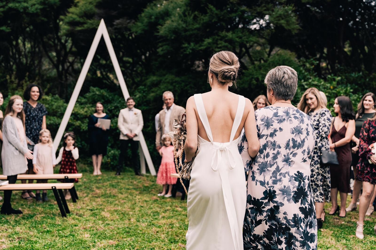 Triangle Wedding Arch