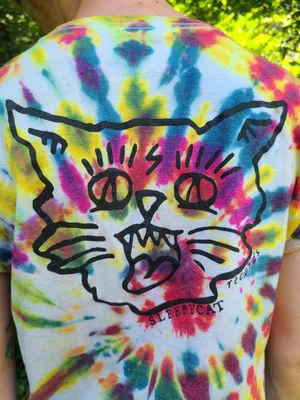 Sleepy Tees - Limited Edition Tie Dye — Sleepy Cat Records