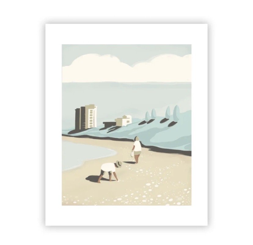 Fine Art Print (Original Signed) - The Shell Collectors