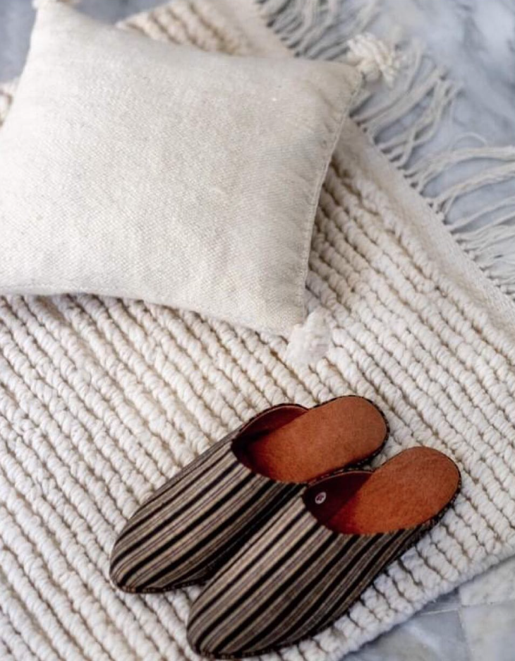 Berber Rug - Ribbed Cream