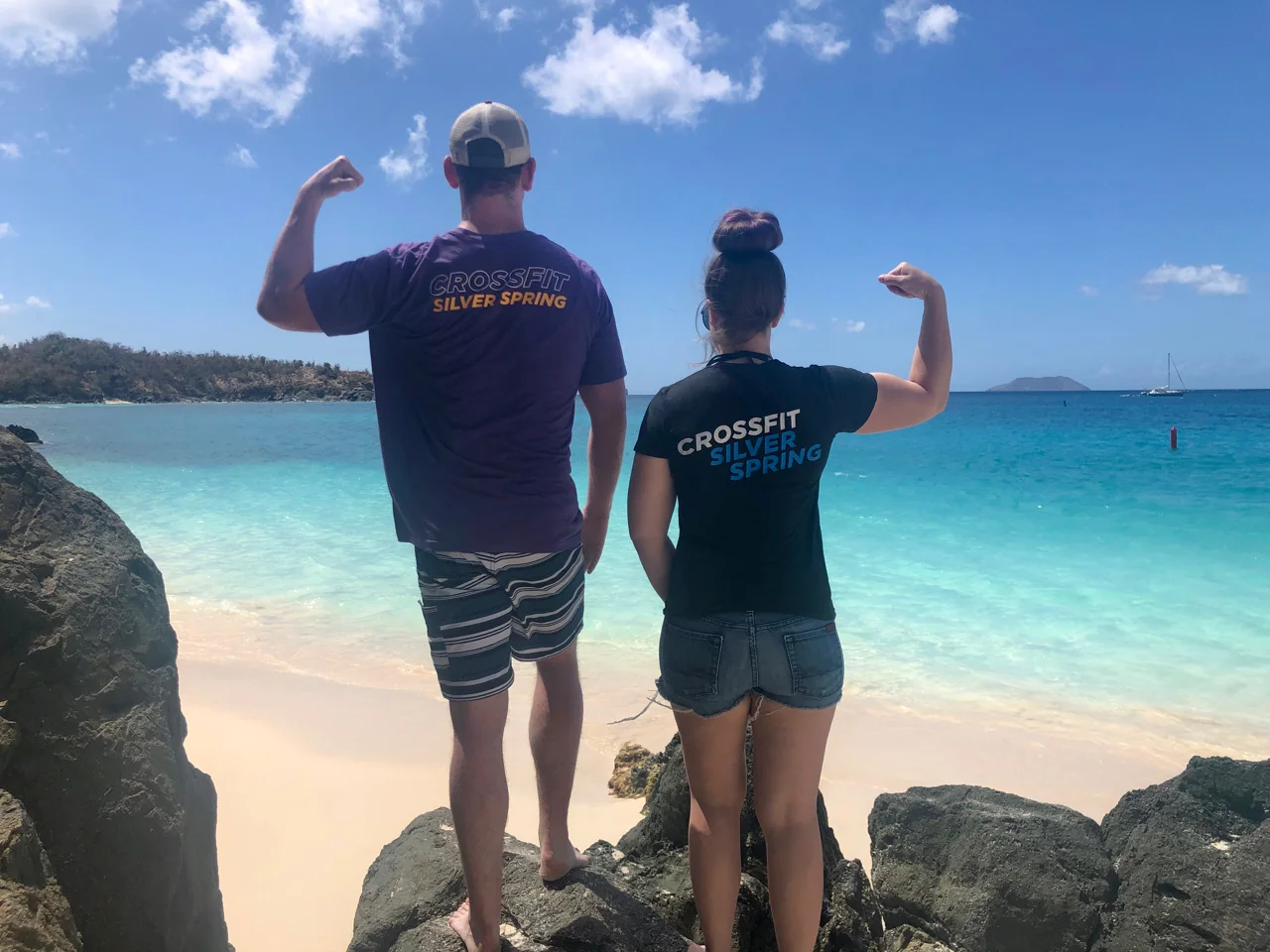 Casey and Katie in St. John!