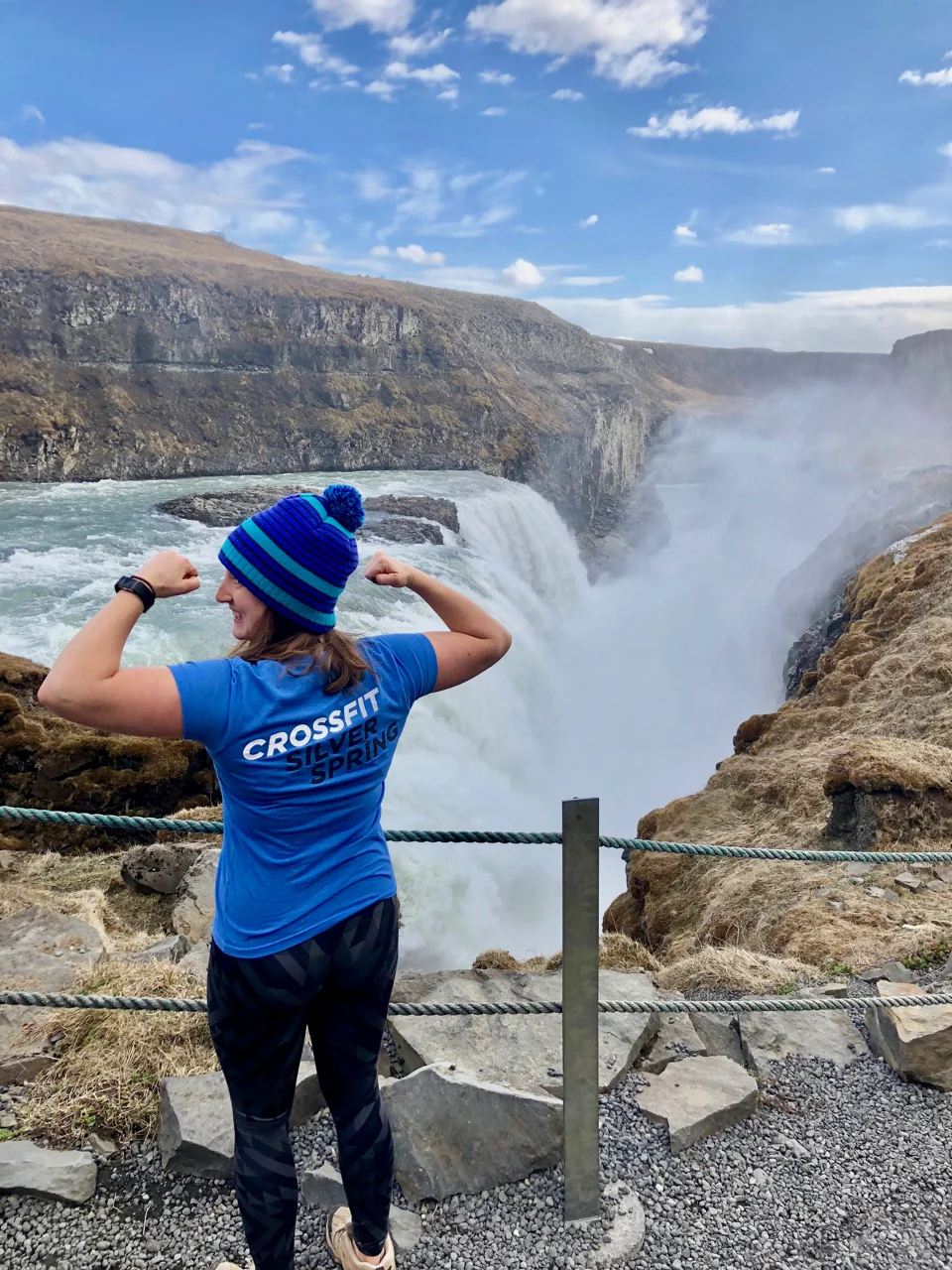 Dana at Gullfoss, Iceland.jpg