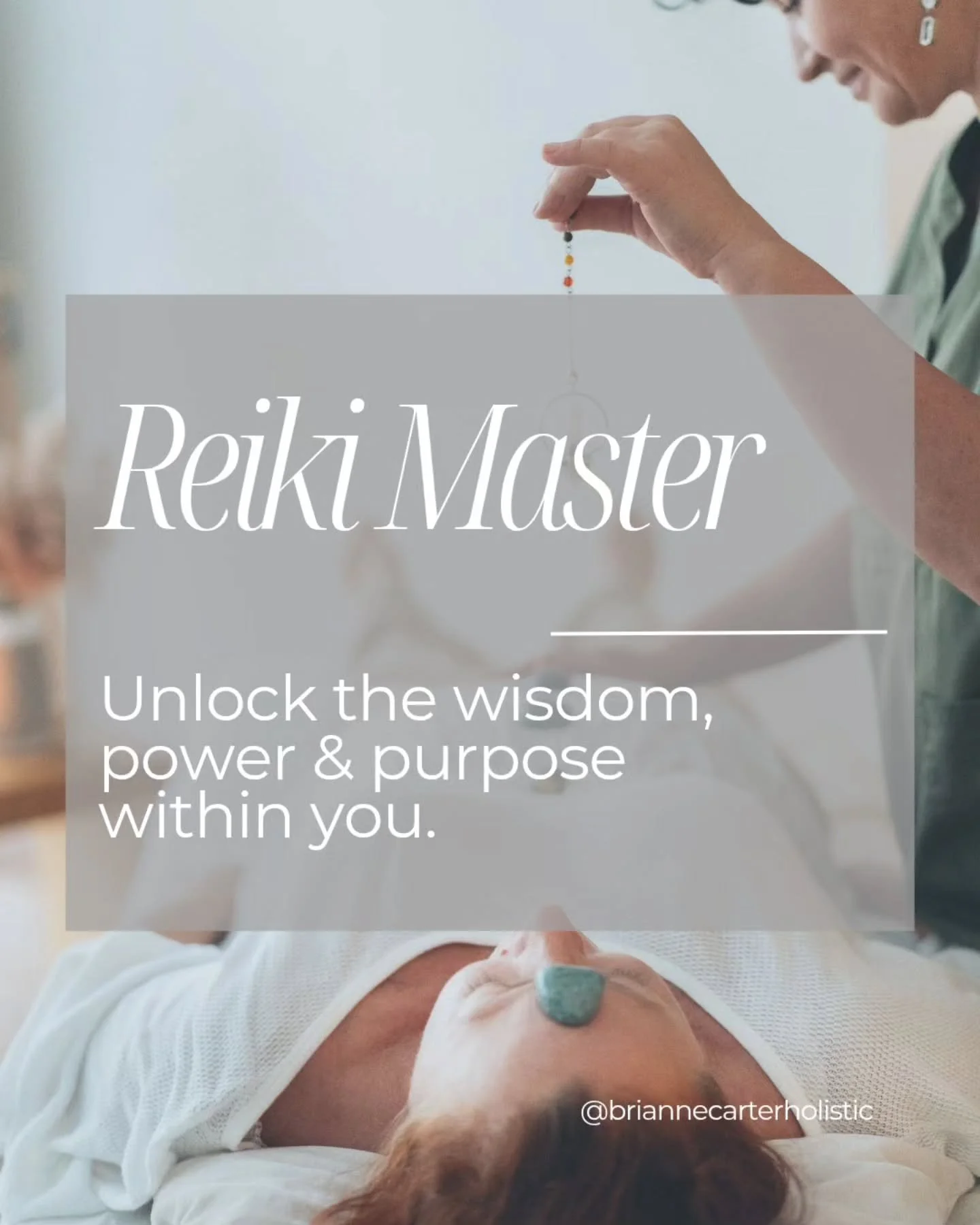 There&rsquo;s a moment on every Reiki journey when you realize.. You&rsquo;re not the same person you were when you started.

Reiki Master training is often the moment when everything clicks - your confidence deepens, your intuition sharpens, and you