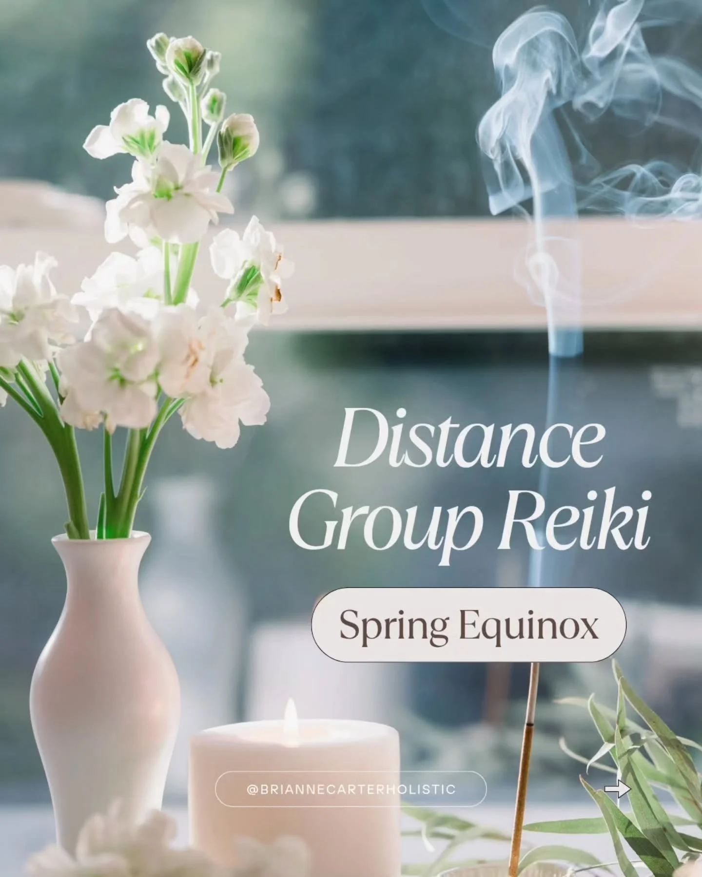 The Spring Equinox is almost here, and I&rsquo;m hosting a special evening of Distance Group Reiki to honour the shift into a new season ✨

The equinox is a moment of balance - when day and night are equal. Energetically, it&rsquo;s a beautiful time 