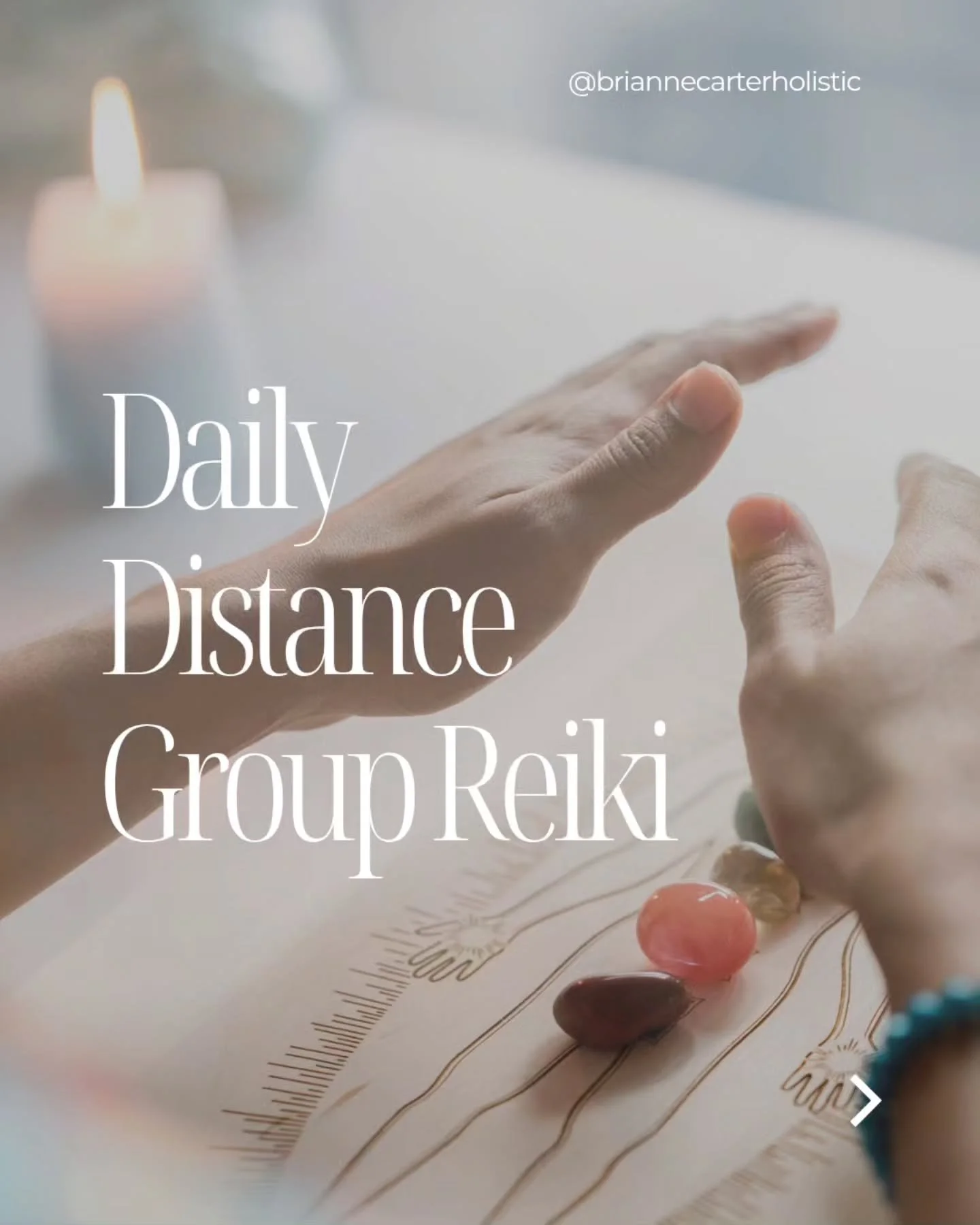 You didn't miss it. There's still plenty of time to join July's Daily Distance Group Reiki ✨ 

For the rest of the month, you'll receive Reiki every day with no need to be online or available at a specific time. Simply set the intention to receive, t