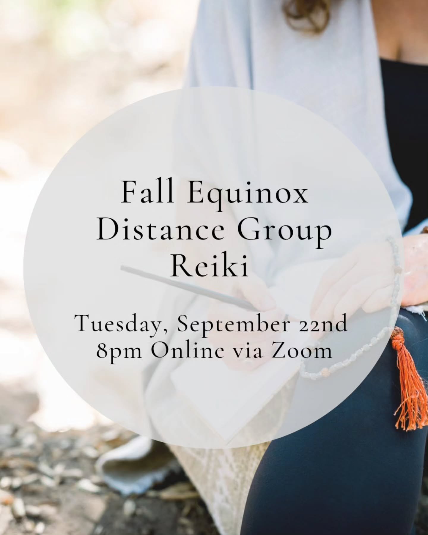 Fall is asking us to slow down 🍂

The Fall Equinox is a beautiful turning point in the year. Day and night come into balance, summer begins to give way to fall, and we&rsquo;re invited to pause and notice what we&rsquo;re ready to carry forward and 