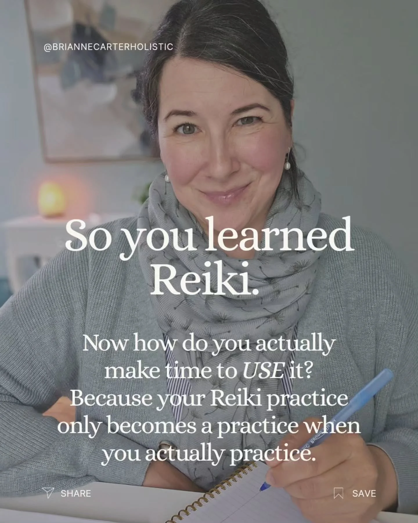 One of the biggest things I see after someone learns Reiki?

They don&rsquo;t actually use it.

You leave your Reiki training excited, you do your 21 days of self-Reiki... and then life gets busy. You miss a day, then a few days, and before you know 