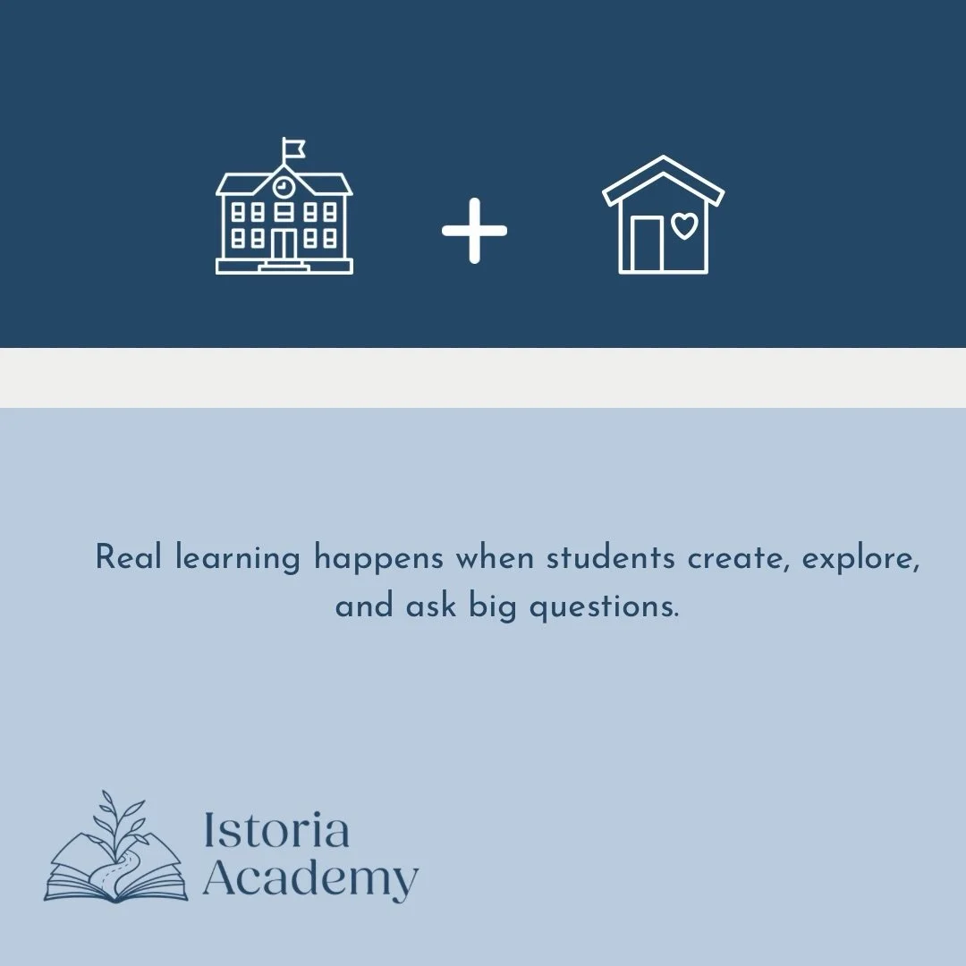 At Istoria Academy, we create space for children to engage in deep learning.