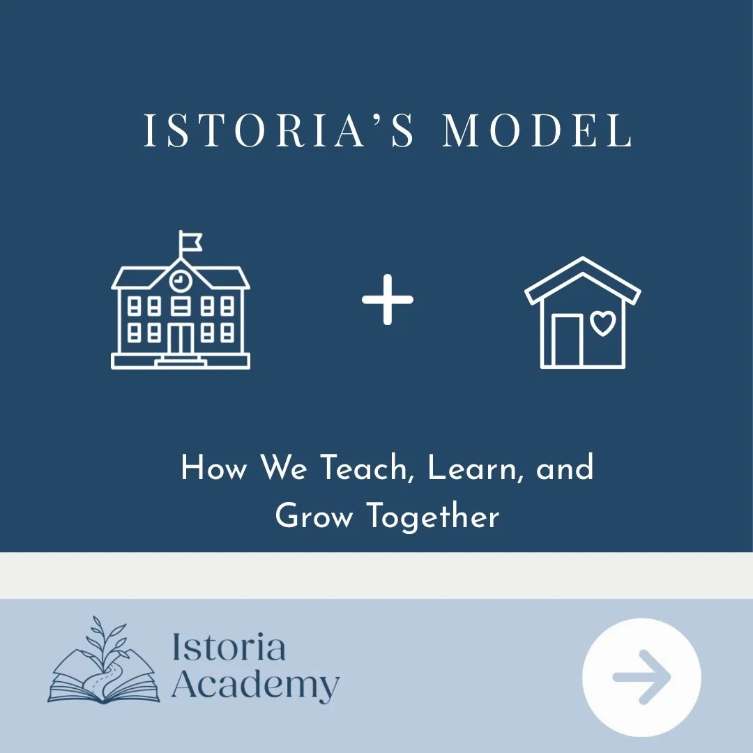 At Istoria Academy, our model is rooted in faith, guided by research, and designed for connection.

Blending strong academics with hands-on learning to create a meaningful rhythm for students and families.

If this feels like what you&rsquo;ve been l