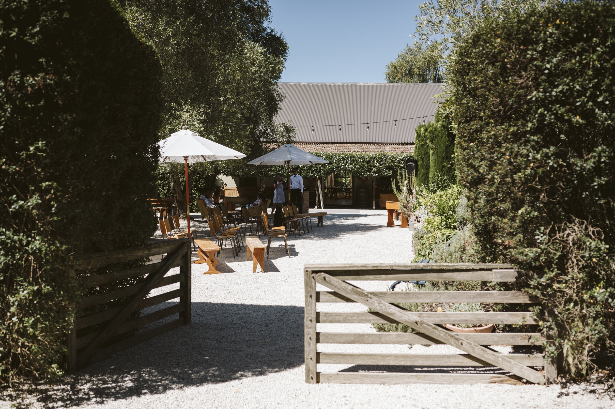 Courtyard for ceremony