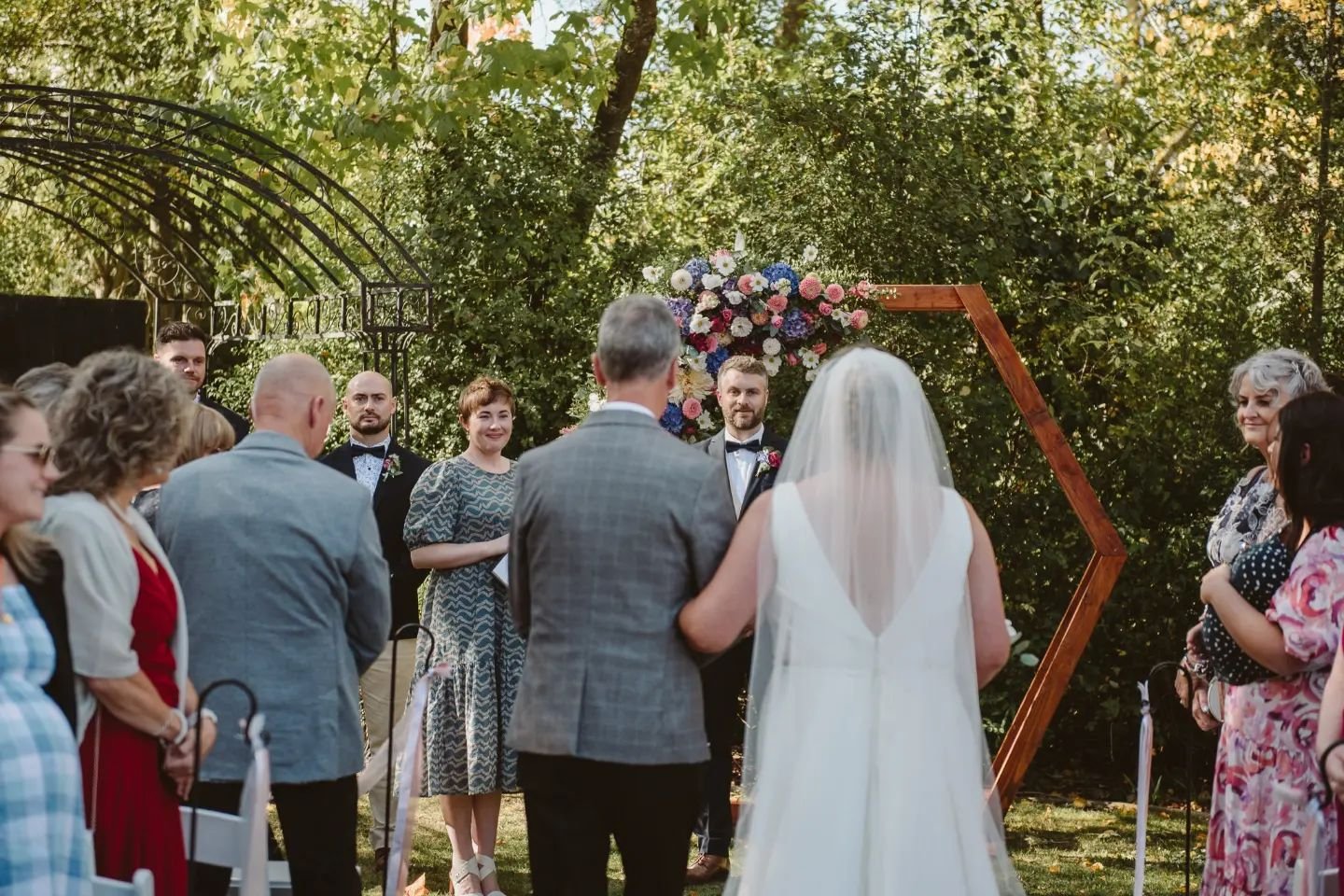 'We were struggling to find a celebrant that we felt matched our vision for our wedding day, until we met Vic. From the minute we got talking to her we knew we had found someone who was going to help us every step of the way to create the perfect rel