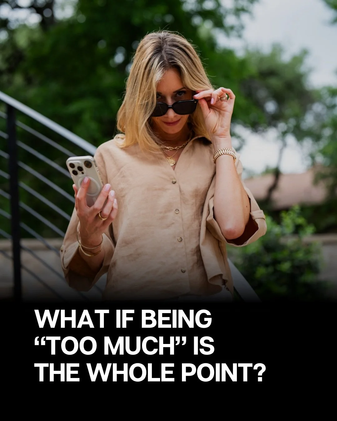 I hesitated to share these pictures because they&rsquo;re a little goofy, but then I realized&hellip;

That&rsquo;s exactly the point.

This is me. The quirky, silly, unpolished, real&hellip; ME.

And for a long time I would have hidden all of it bec