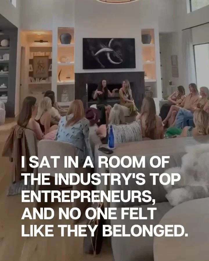 I was blessed to spend the weekend with some of the most exquisite women, all at the top of their game.

And days later, there&rsquo;s still one thing that&rsquo;s sticking with me. 

It&rsquo;s that every single woman, even at that level, is still &