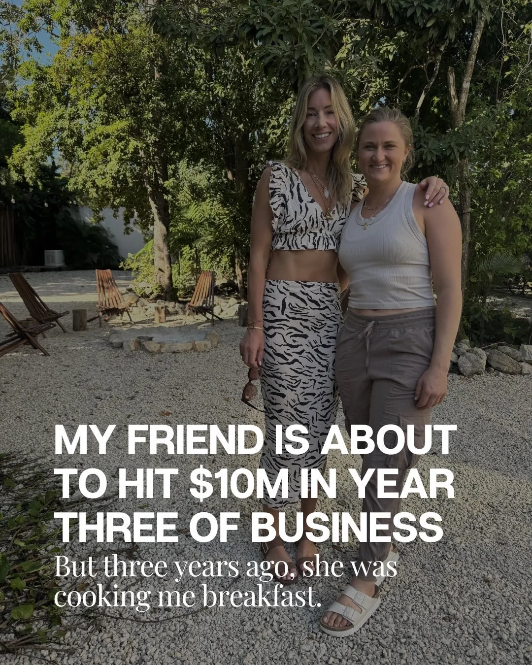 Years ago Callan taught a handful of us what she now teaches rooms full of women.

The fact that she&rsquo;s giving this masterclass away for free tells you exactly who she is.

@callanfaulkner is the real deal. 

Comment &ldquo;Masterclass&rdquo; be