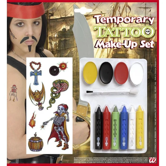 Set Pirata Tattoo