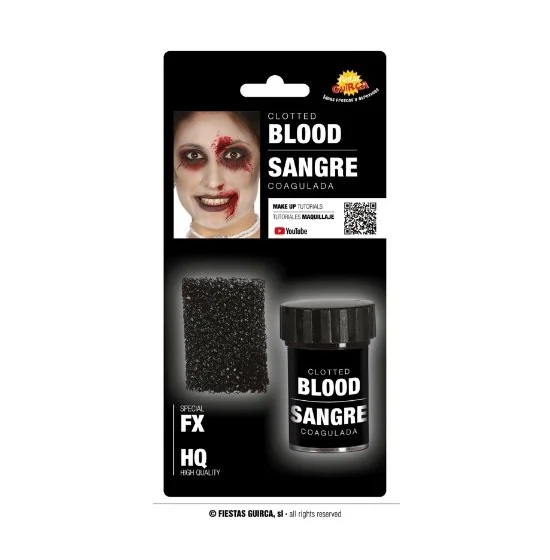 Sangue Finto Coagulato + Spugna