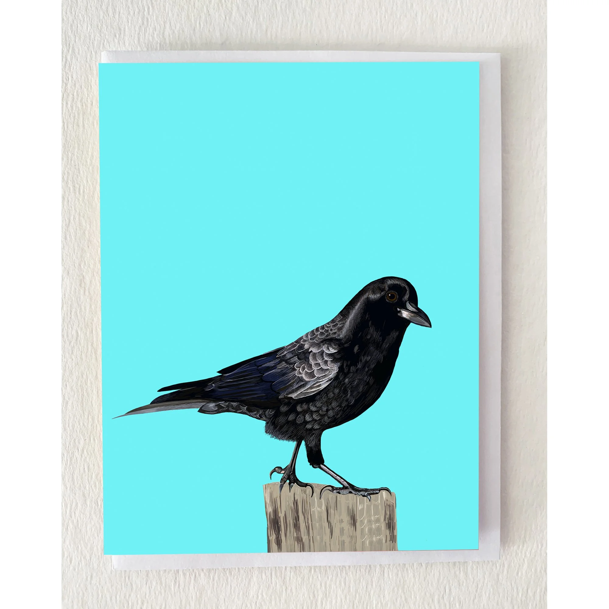The American Crow Greeting Card