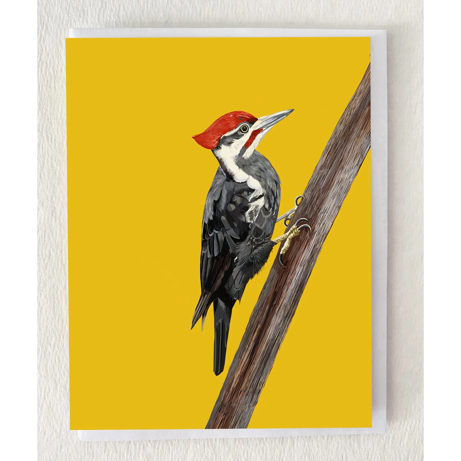 The Paleated Woodpecker Greeting Card
