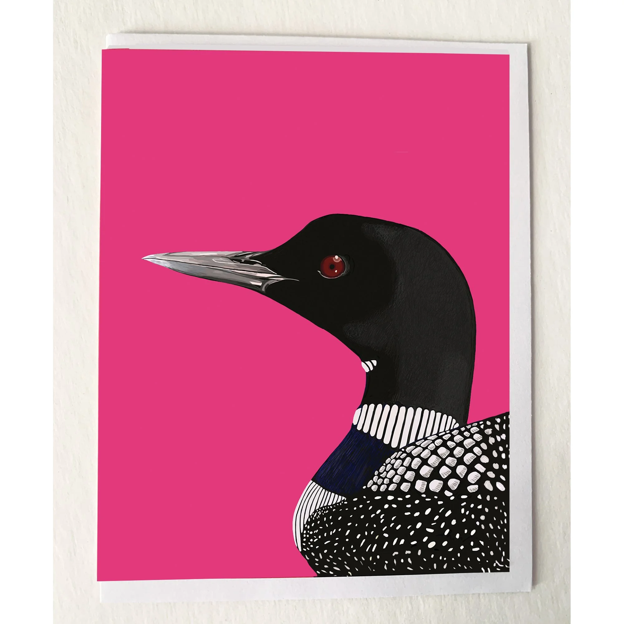 The Loon Portrait Greeting Card