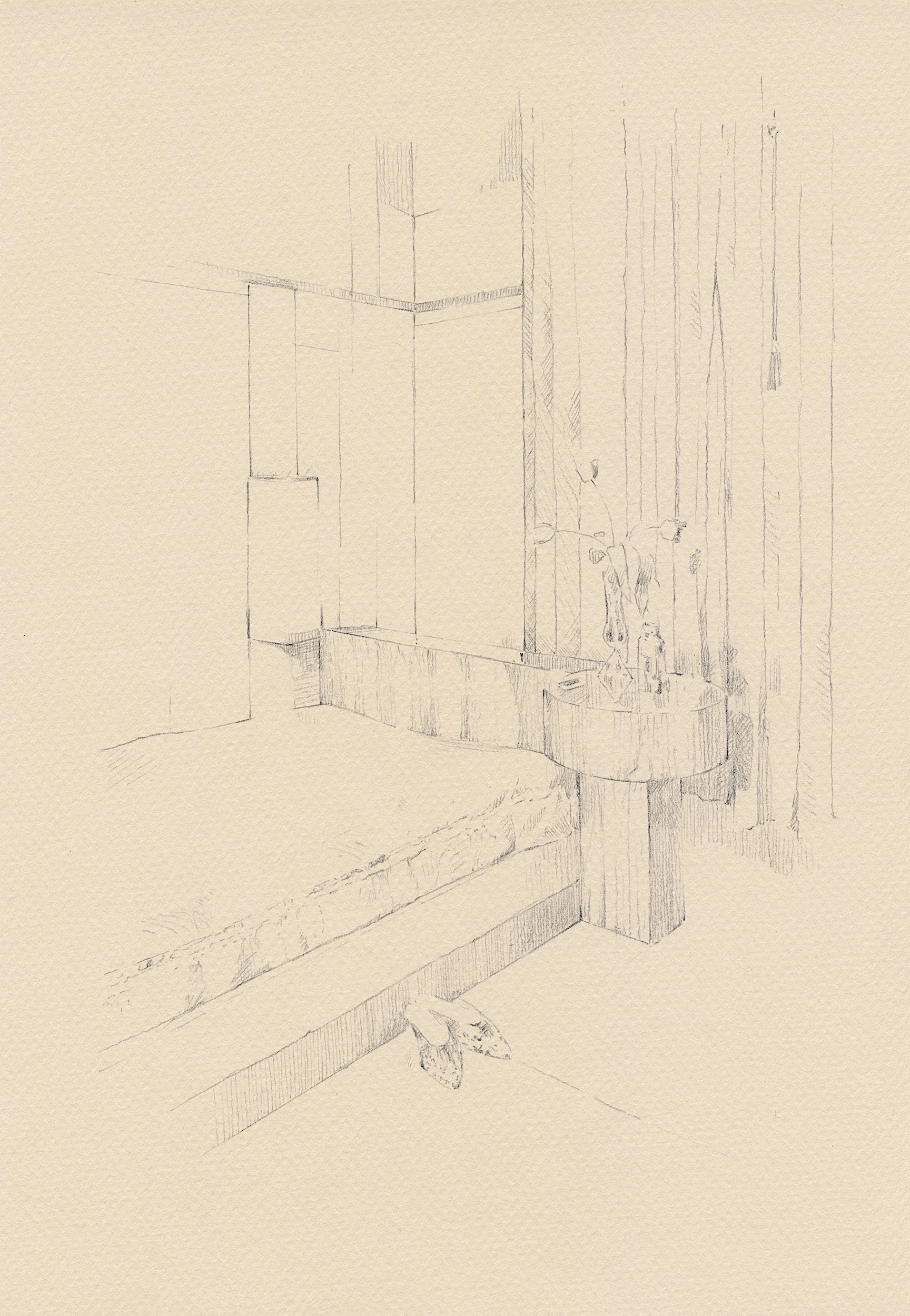 The adjacent bedroom, Ruth Hildegard Geyer Raack.jpg