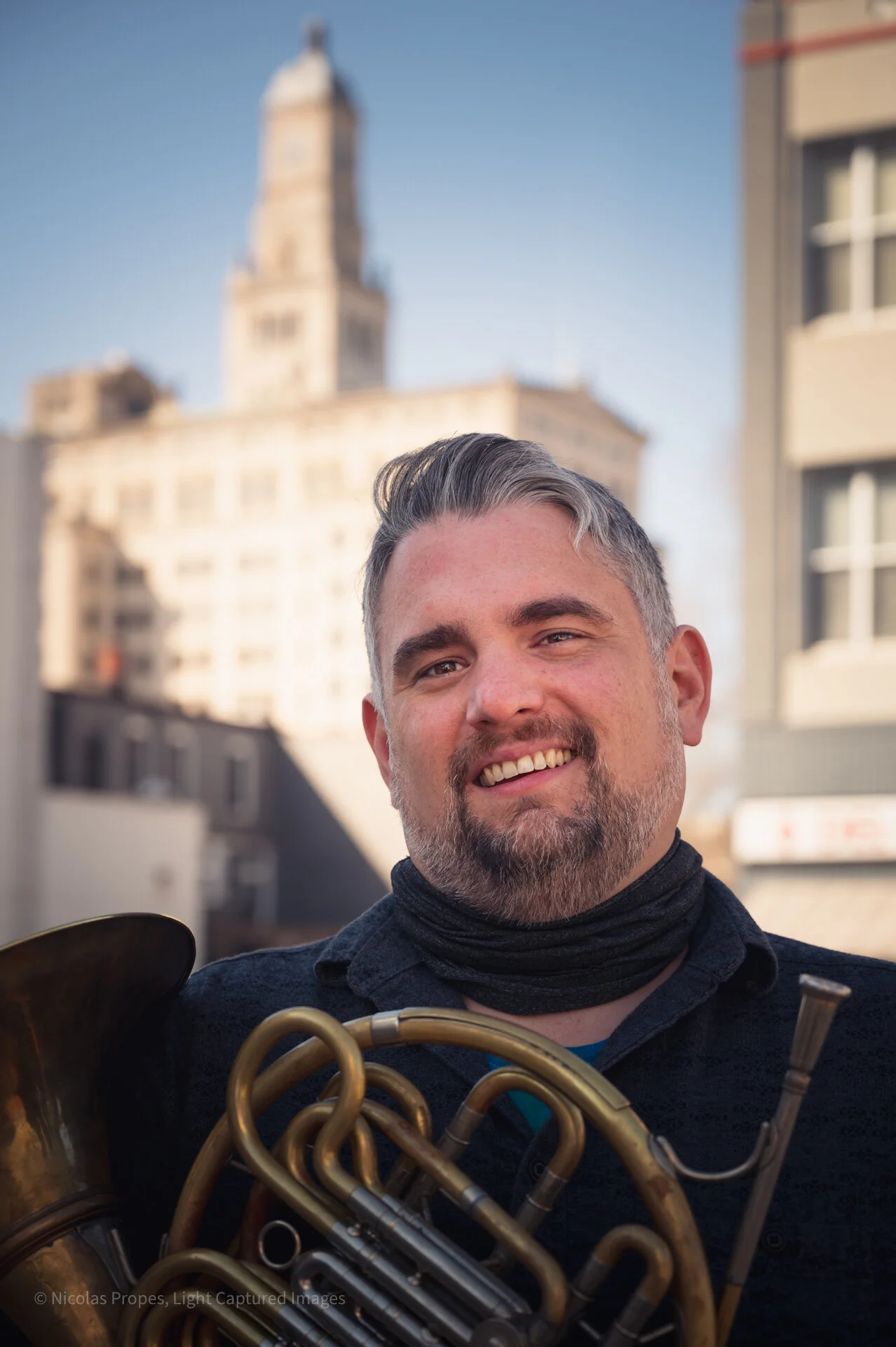 Headshot - Marc Zyla, horn