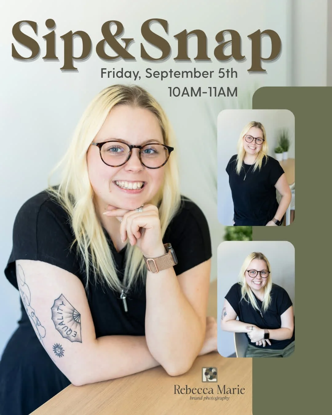 First impressions matter, especially online
If you've been putting off getting a professional headshot, let this be your sign.
📍Sept. 5 | 10&ndash;11AM | Arrive Business Center
📸 Headshots by Rebecca Marie
☕ Free Coffee &amp; Cowork
An approachable